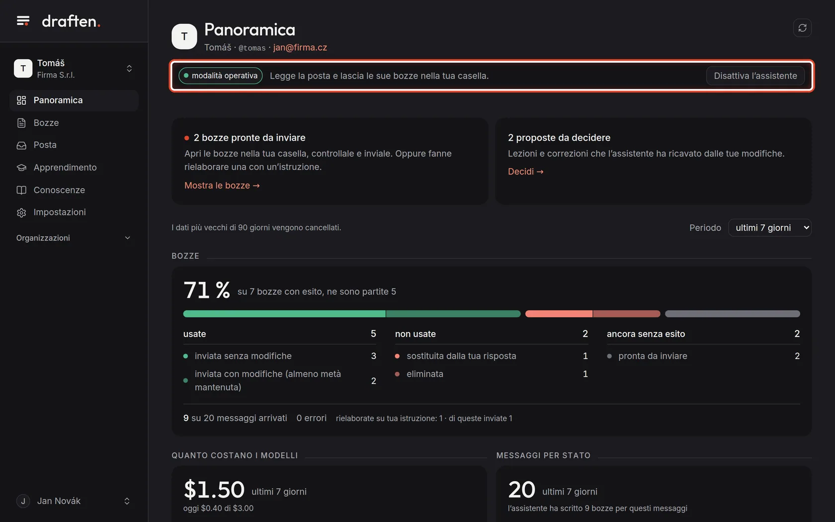 Screenshot del passo 4