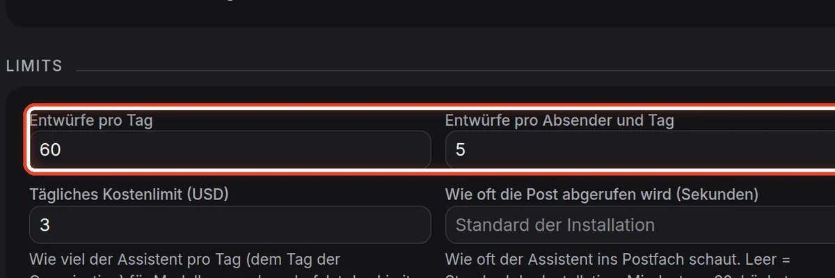 Nahaufnahme – Wie viele Entwürfe