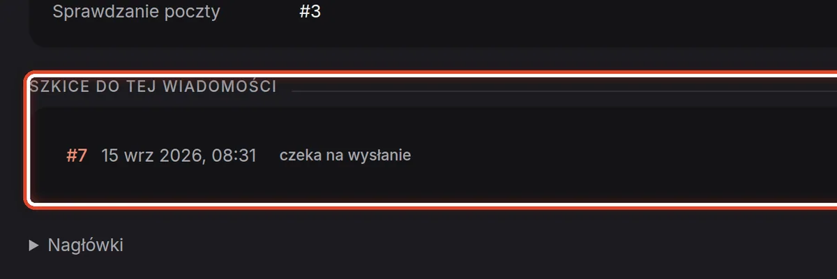 Zbliżenie – Szkice do tej wiadomości