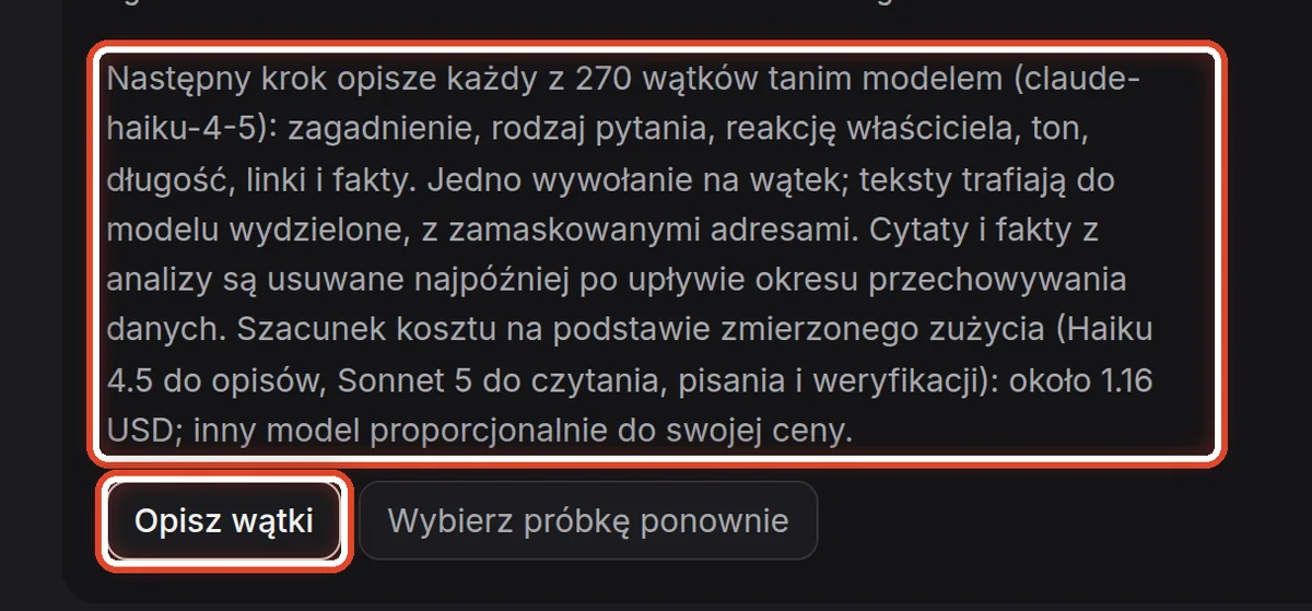 Zbliżenie – Zleć opisanie wątków