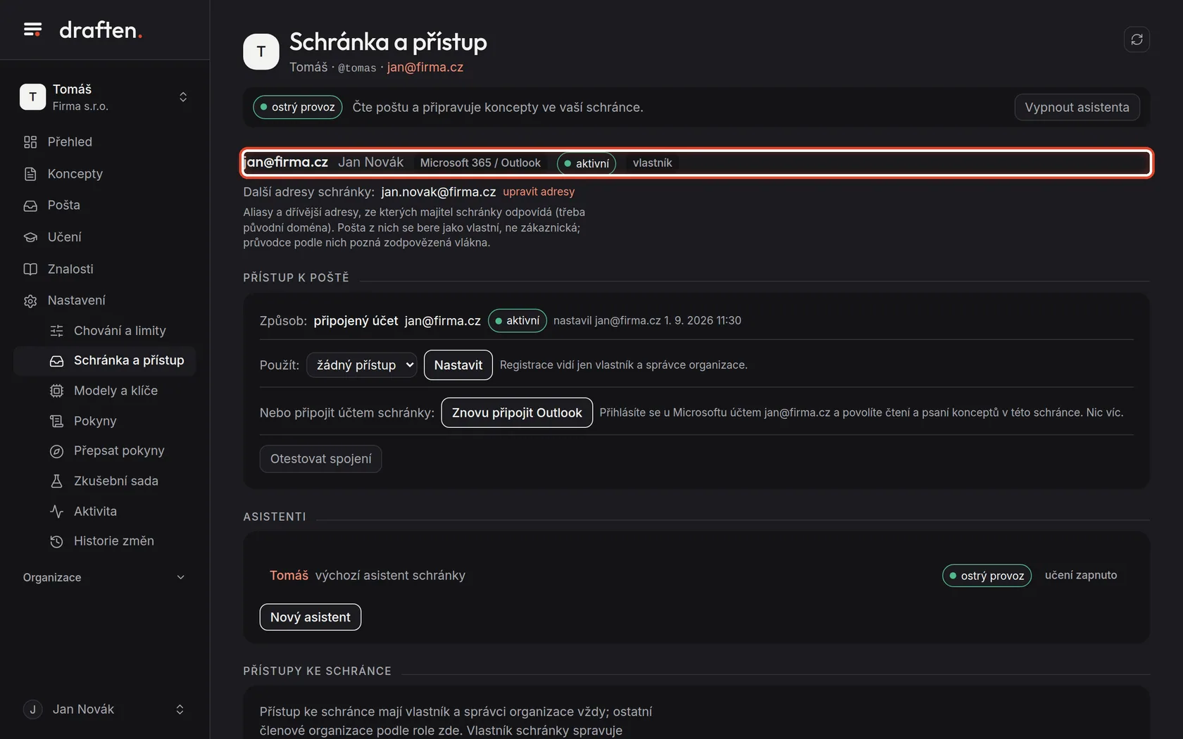 Snímek obrazovky ke kroku 1
