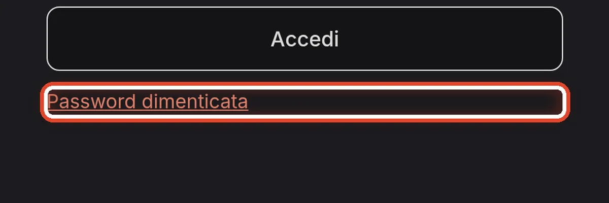 Da vicino – Quando non ricordi la password