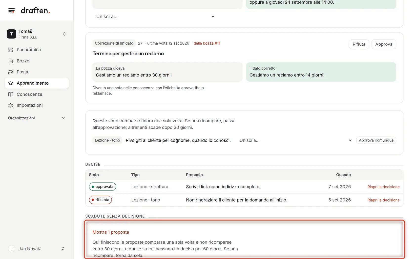Screenshot del passo 8