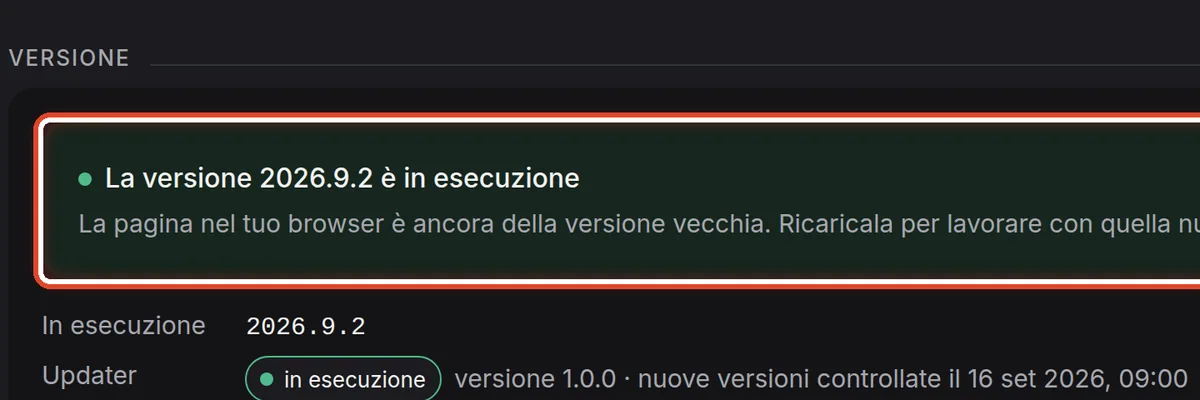 Da vicino – Carica la nuova versione