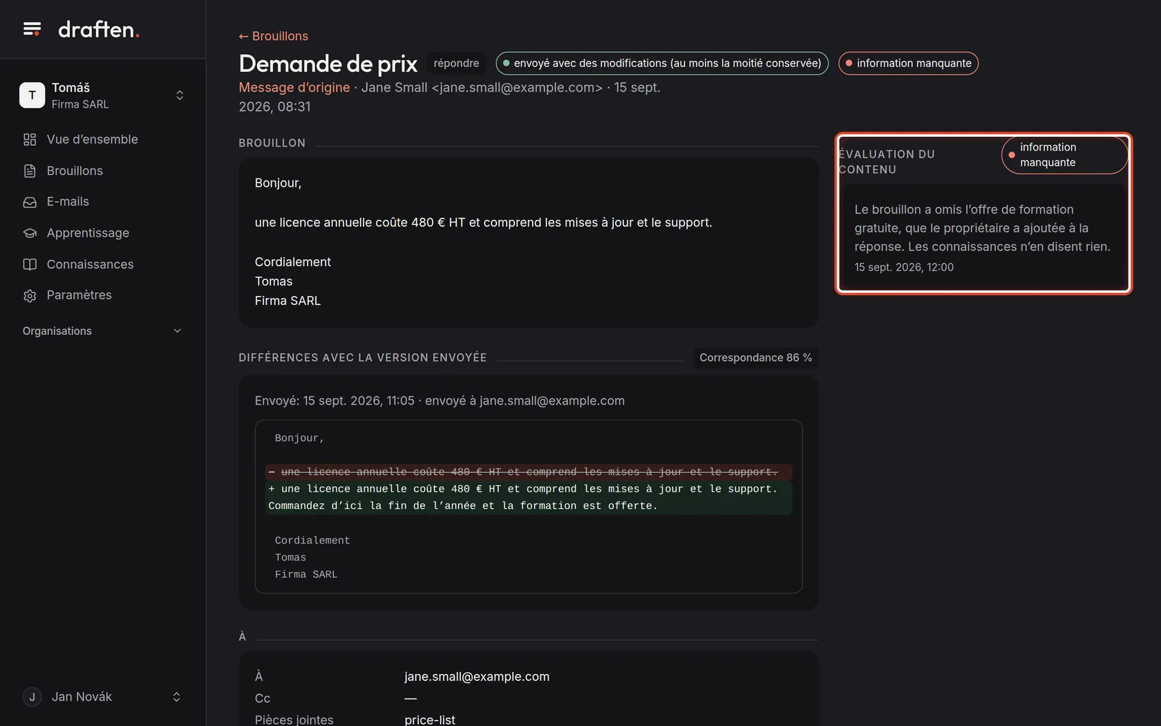 Capture d’écran de l’étape 8