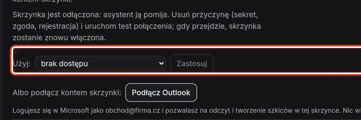 Zbliżenie – Rejestracja aplikacji