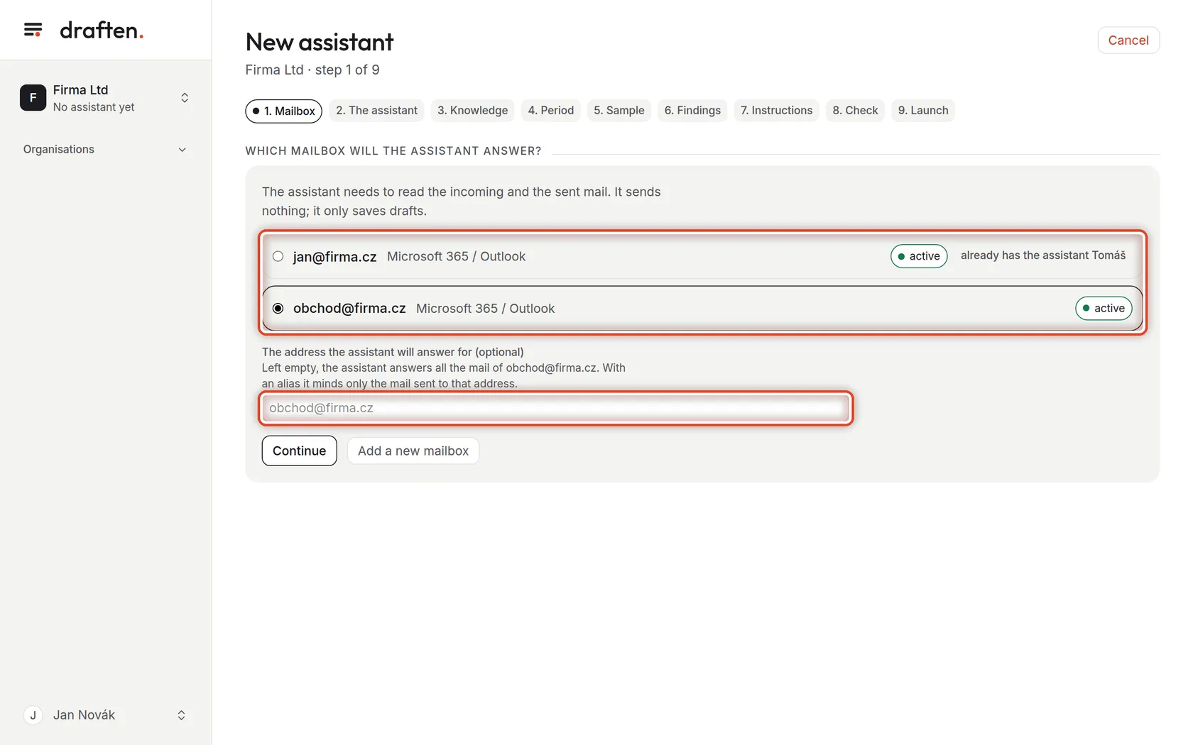 Screenshot for step 1