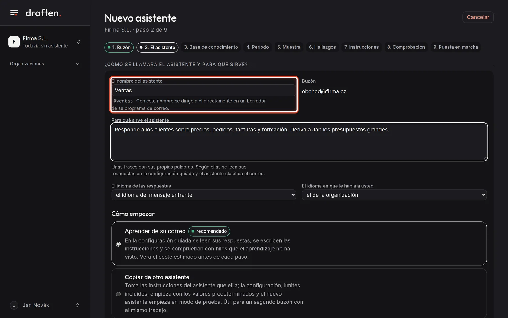Captura de pantalla del paso 3