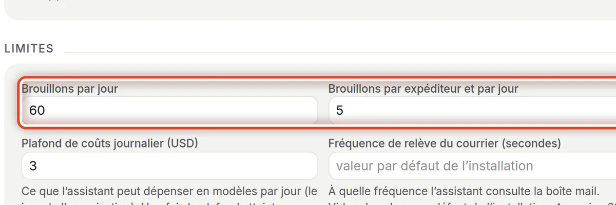 Gros plan – Combien de brouillons