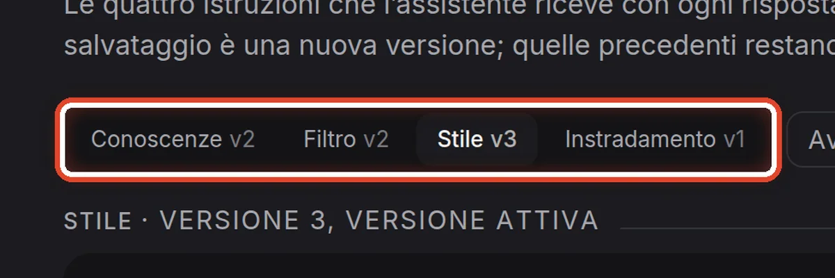Da vicino – Quattro istruzioni