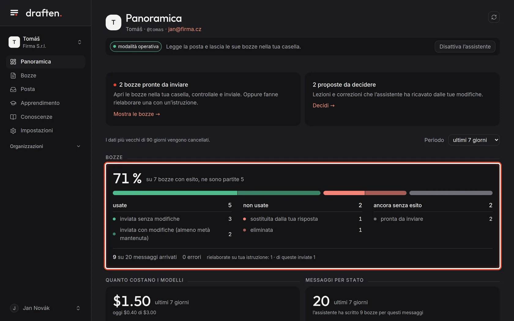 Screenshot del passo 4