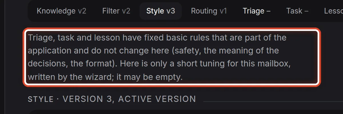 Close up — Advanced: tunings