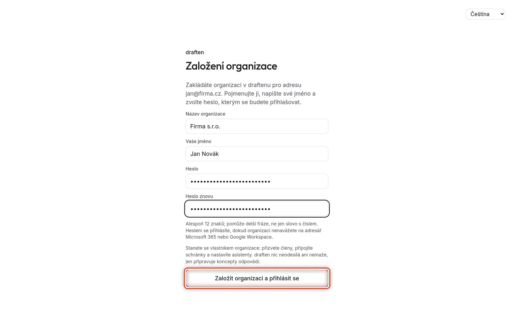 Snímek obrazovky ke kroku 3