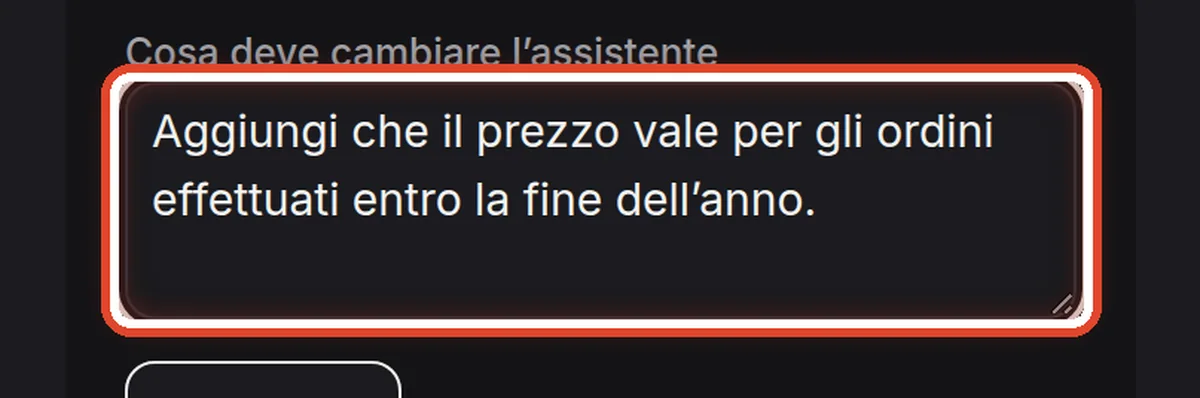 Da vicino – Scrivi cosa deve cambiare l’assistente
