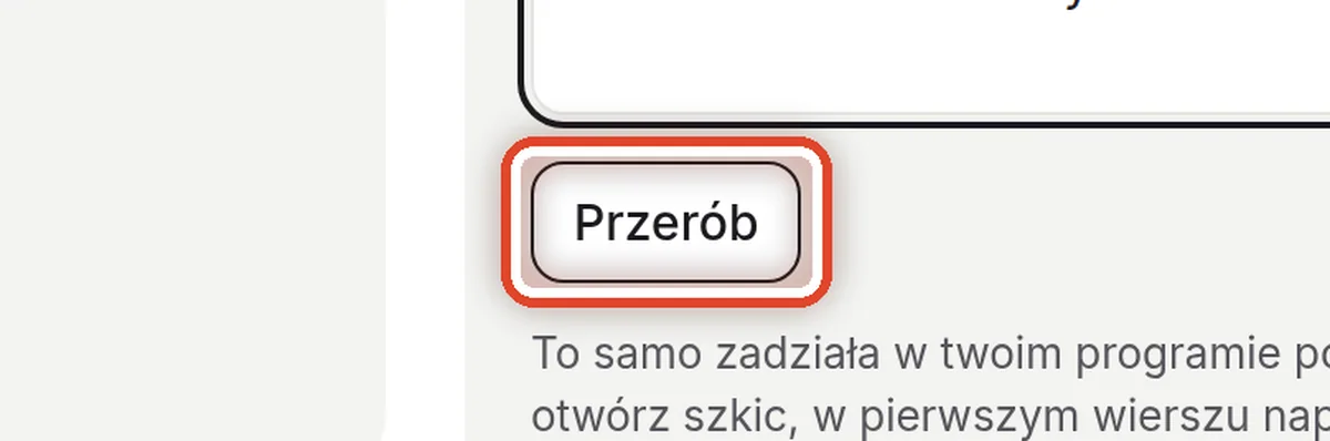 Zbliżenie – Zleć przeróbkę szkicu