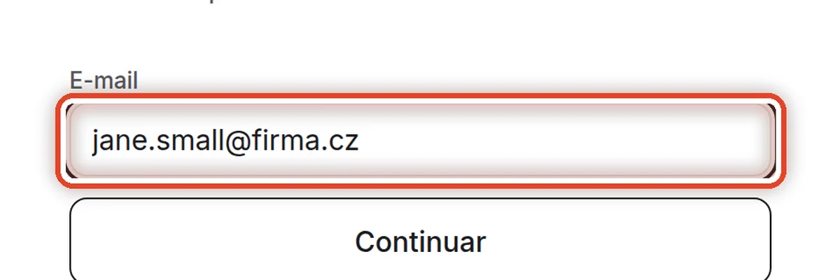 De perto – Digite o seu e-mail