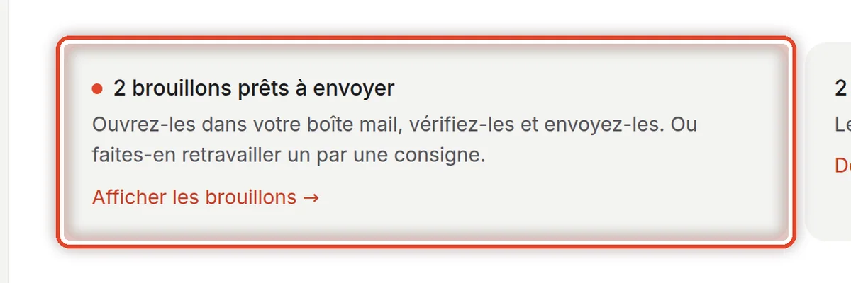 Gros plan – Ce qui vous attend