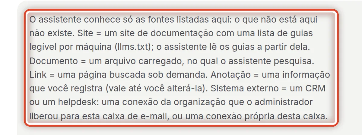 De perto – O assistente só sabe o que está aqui