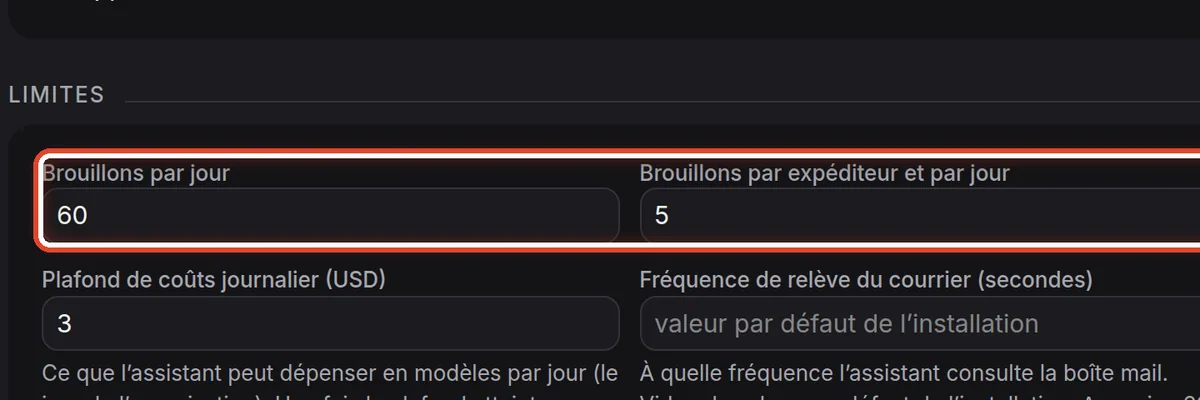 Gros plan – Combien de brouillons