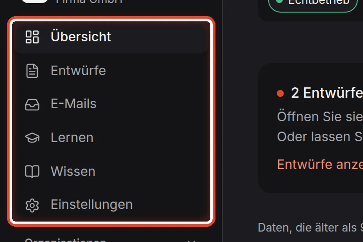 Nahaufnahme – Die sechs Teile eines Assistenten