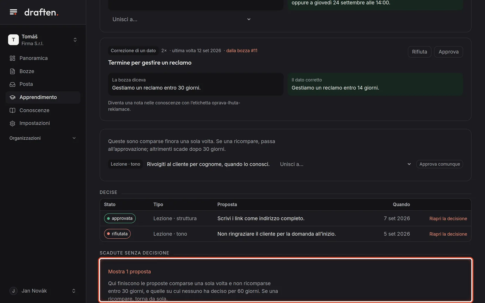 Screenshot del passo 8