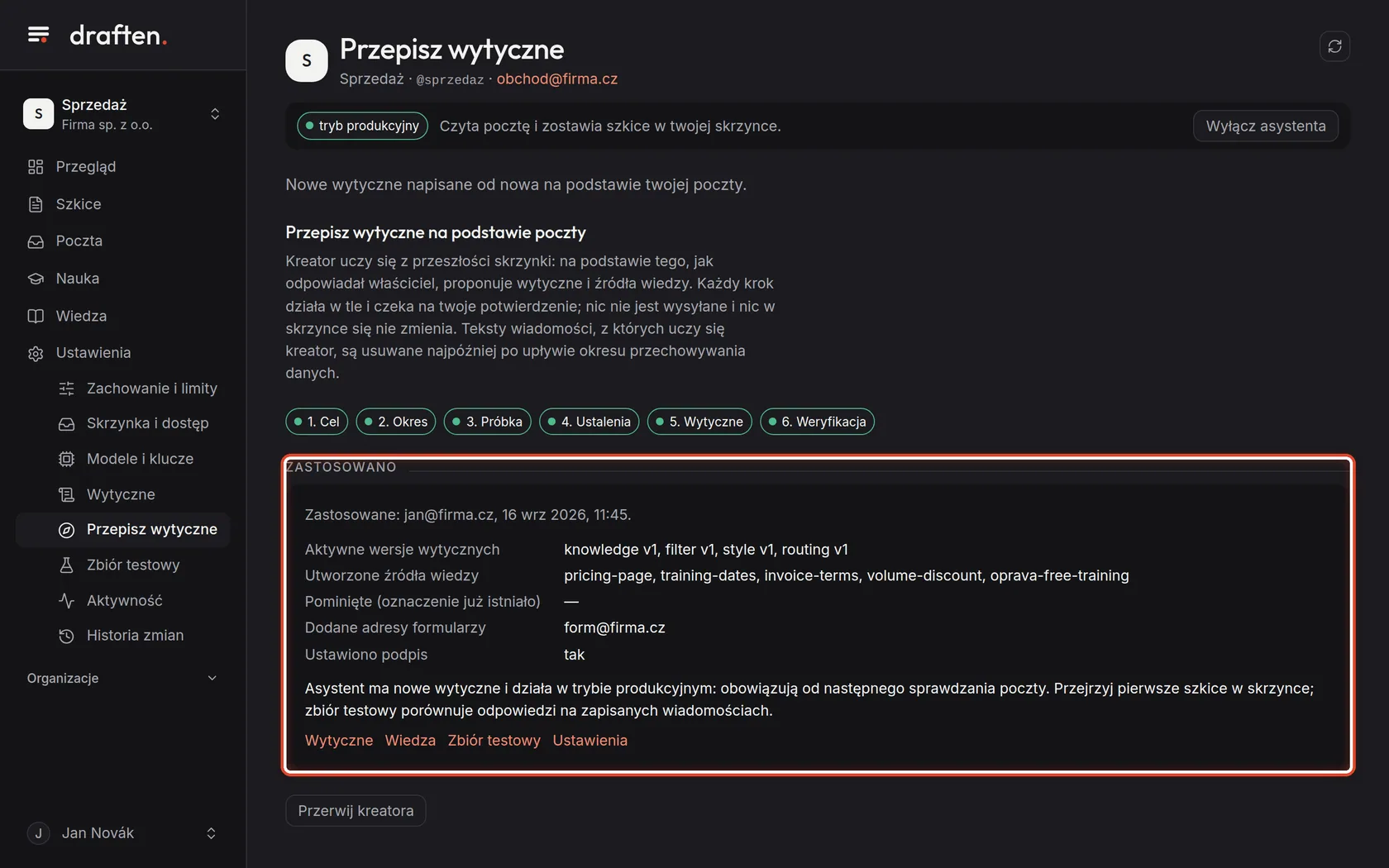 Zrzut ekranu do kroku 9