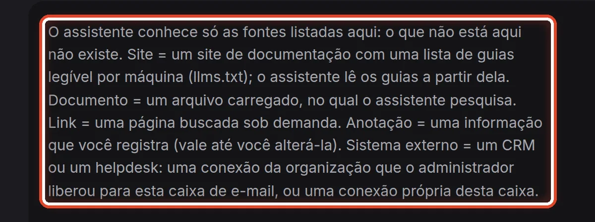 De perto – O assistente só sabe o que está aqui