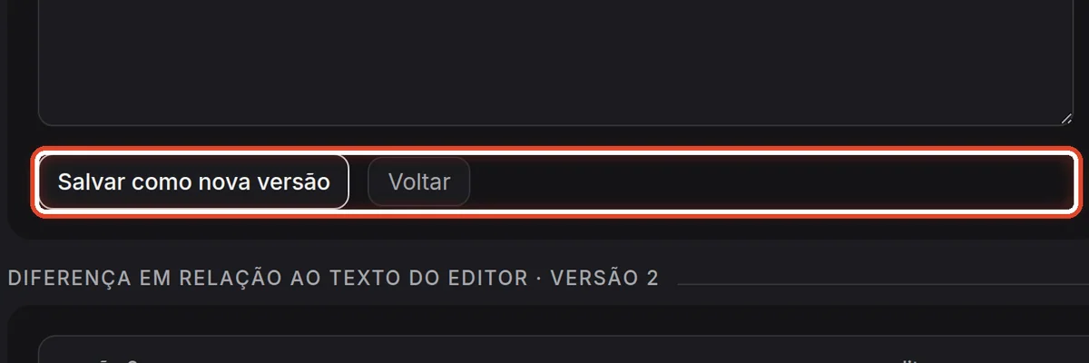 De perto – Salve uma nova versão