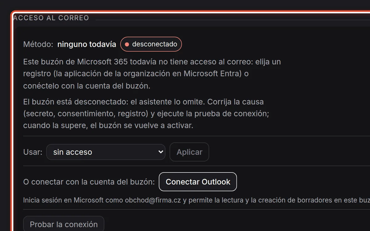 De cerca: Acceso al correo