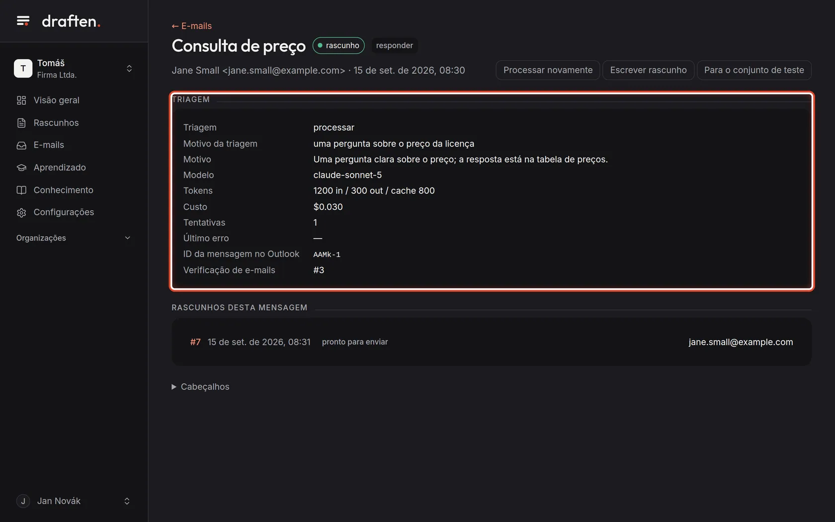 Captura de tela do passo 7