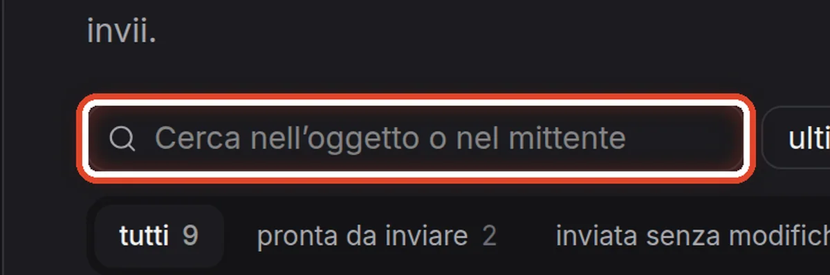 Da vicino – Trova una bozza precisa