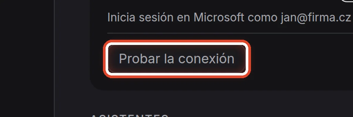 De cerca: Probar la conexión