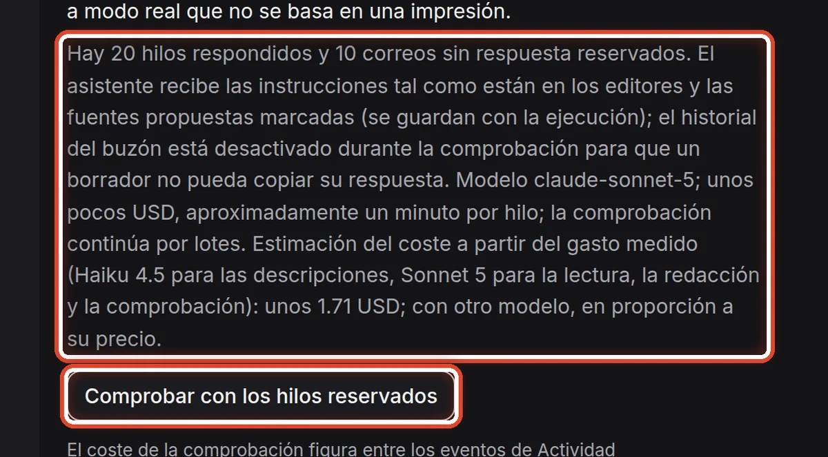 De cerca: Pruebe las instrucciones
