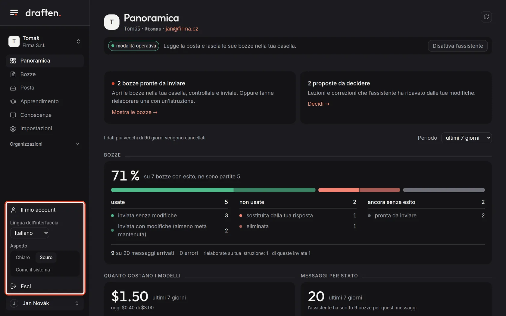 Screenshot del passo 6