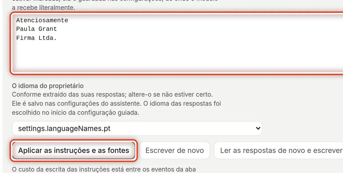 De perto – Aplique as instruções e as fontes