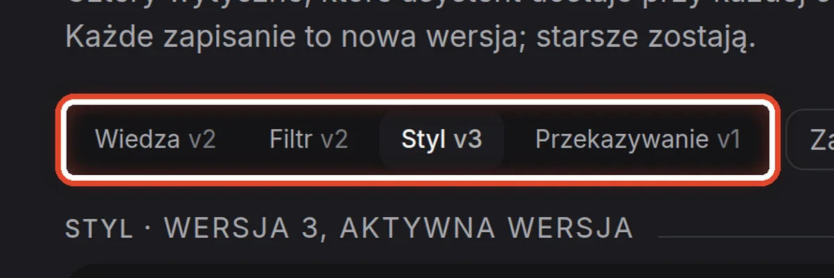Zbliżenie – Cztery wytyczne