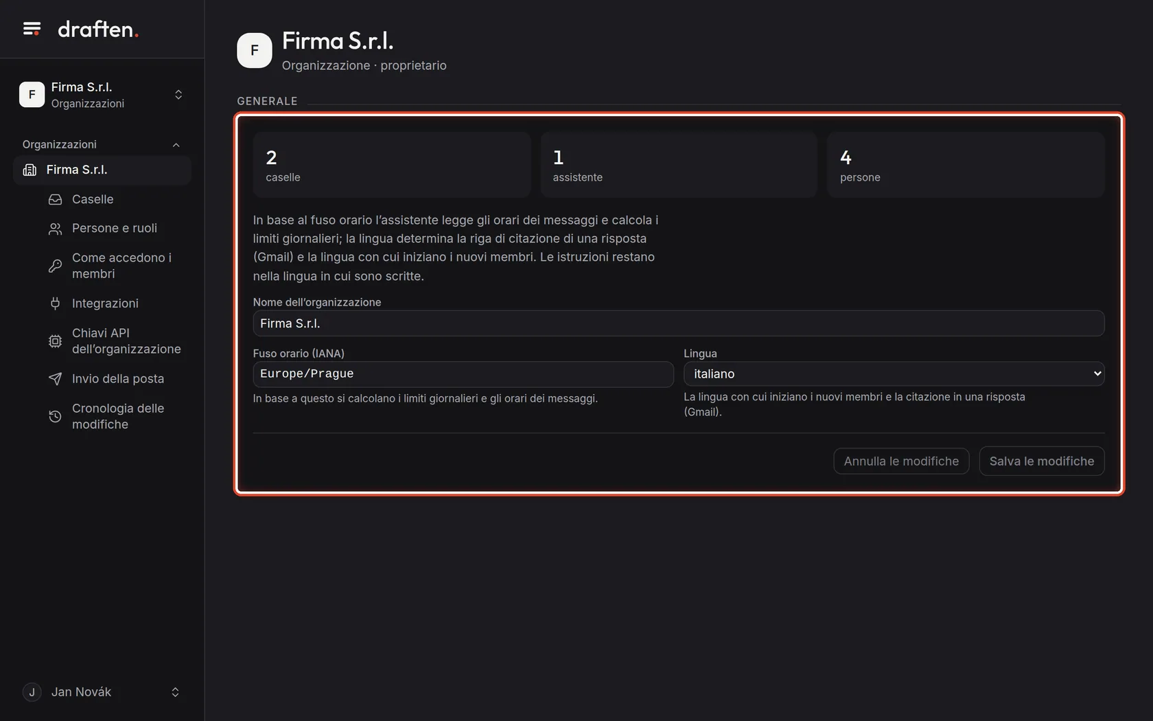 Screenshot del passo 5