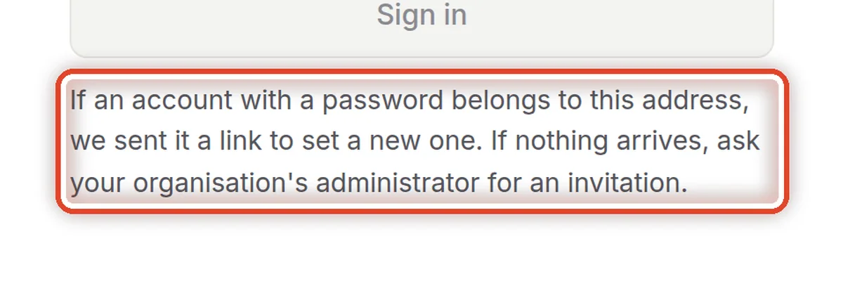 Close up — Wait for the e-mail