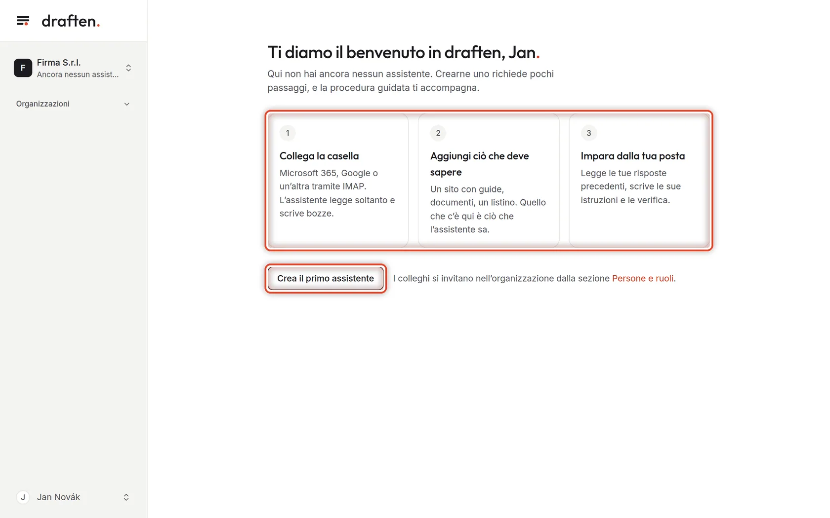 Screenshot del passo 4