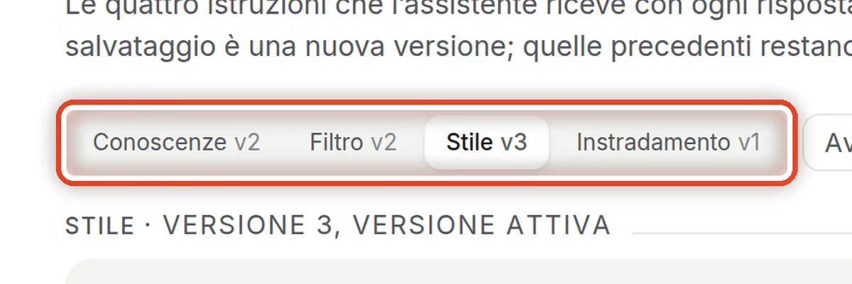Da vicino – Quattro istruzioni