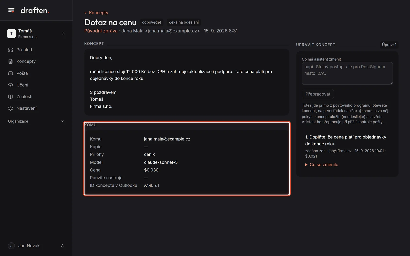 Snímek obrazovky ke kroku 5