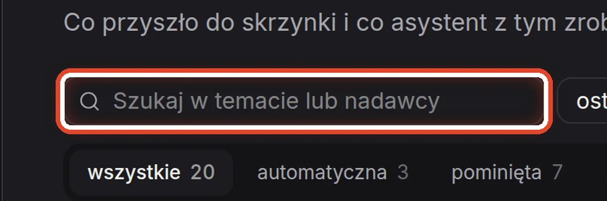 Zbliżenie – Znajdź wiadomość