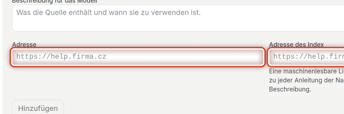 Nahaufnahme – Website und Link: die Adresse