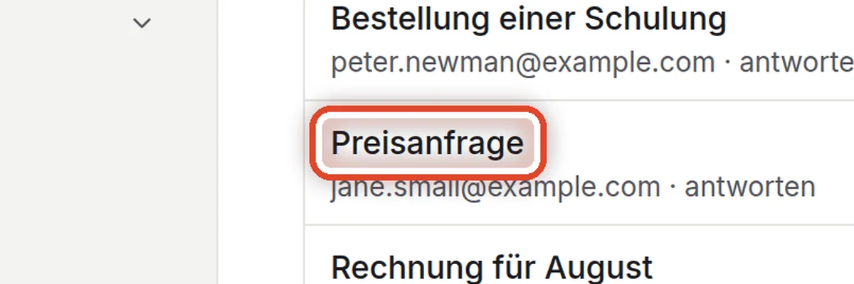 Nahaufnahme – Den Entwurf wählen, der nicht stimmt