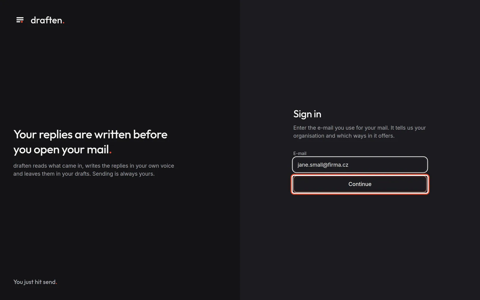 Screenshot for step 2