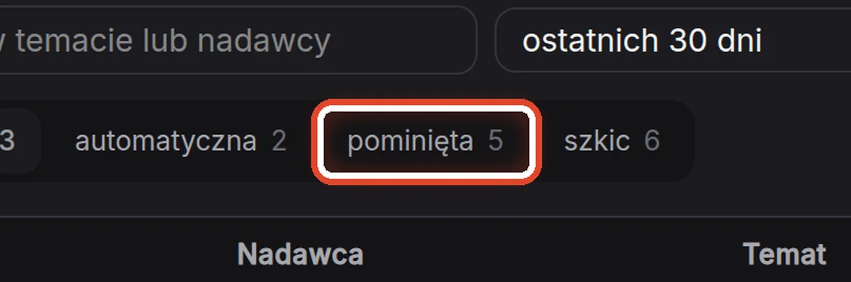 Zbliżenie – Sprawdź, co asystent pominął
