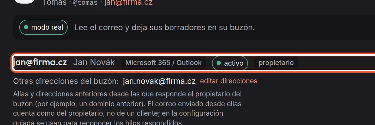 De cerca: El buzón del asistente