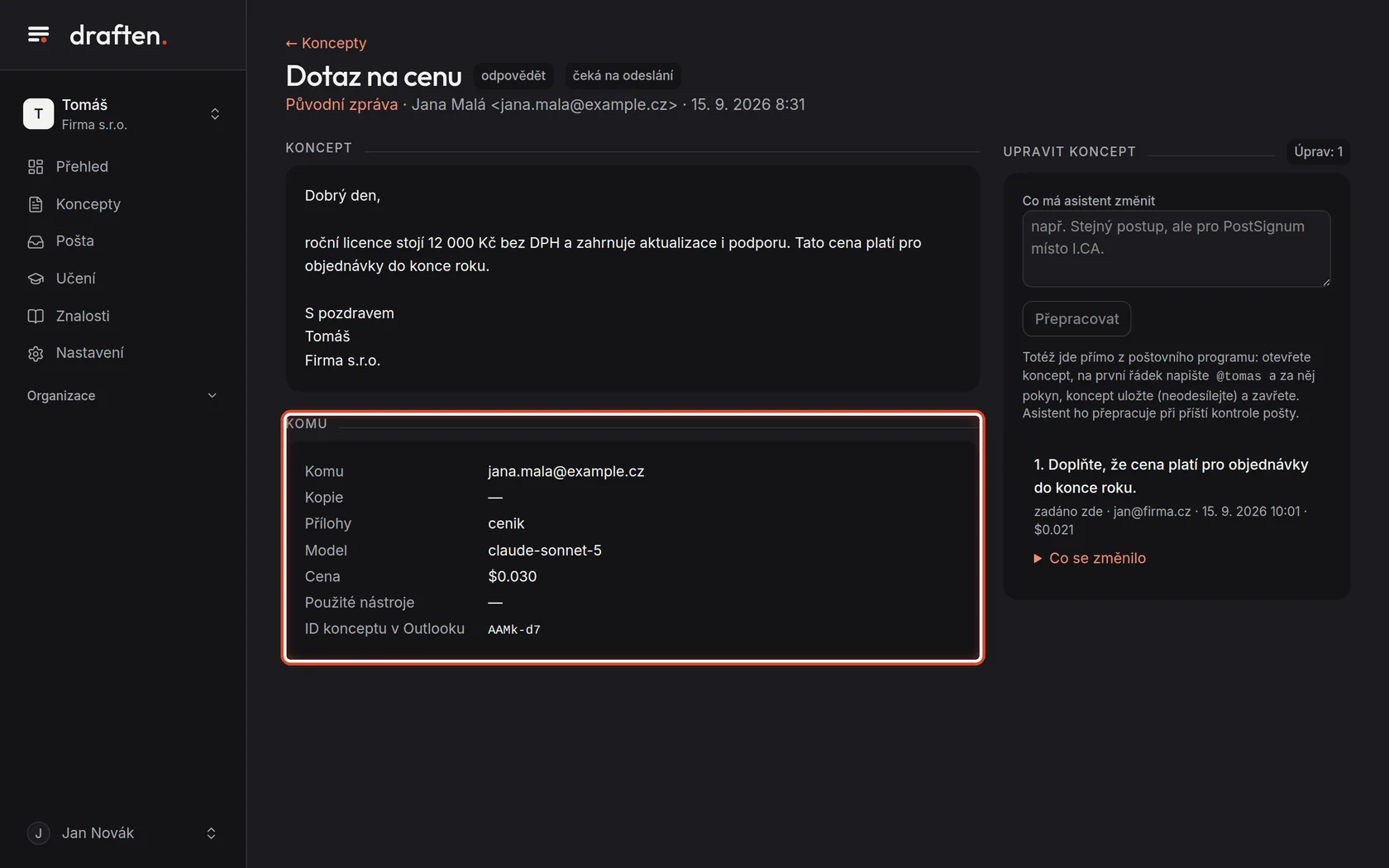 Snímek obrazovky ke kroku 5
