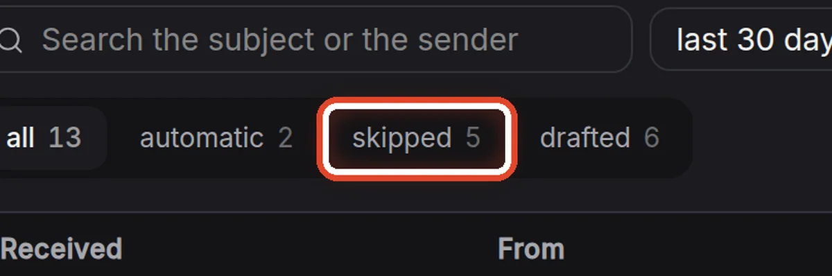 Close up — Check what the assistant skipped