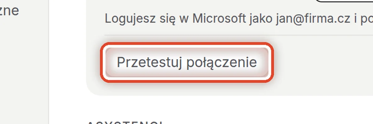 Zbliżenie – Przetestuj połączenie